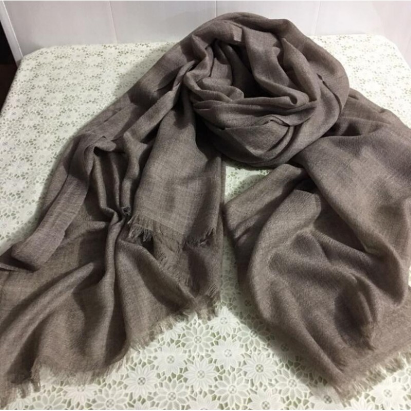 Pure Cashmere Scarves Gray Women Fashional Winter Scarf